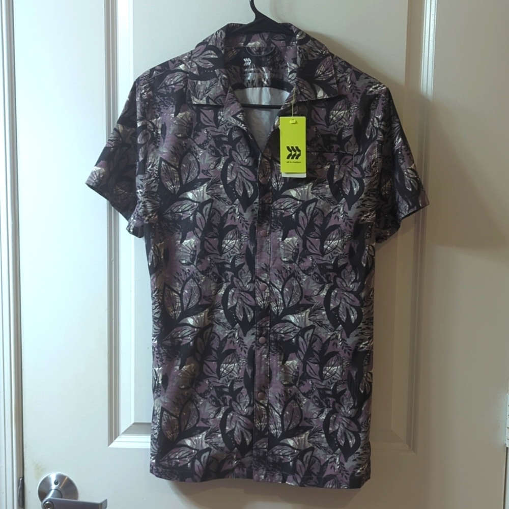 All in motion (target) ss resort shirt